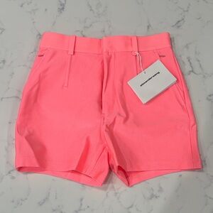 Alexander Wang High Waist Neon Pink Women's Shorts NWT